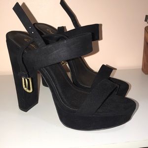Black Platform Heels